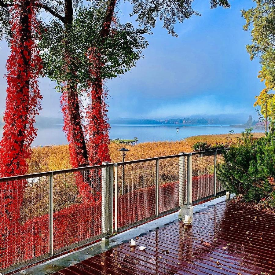 Lake View Ostroda Luxury Apartment المظهر الخارجي الصورة