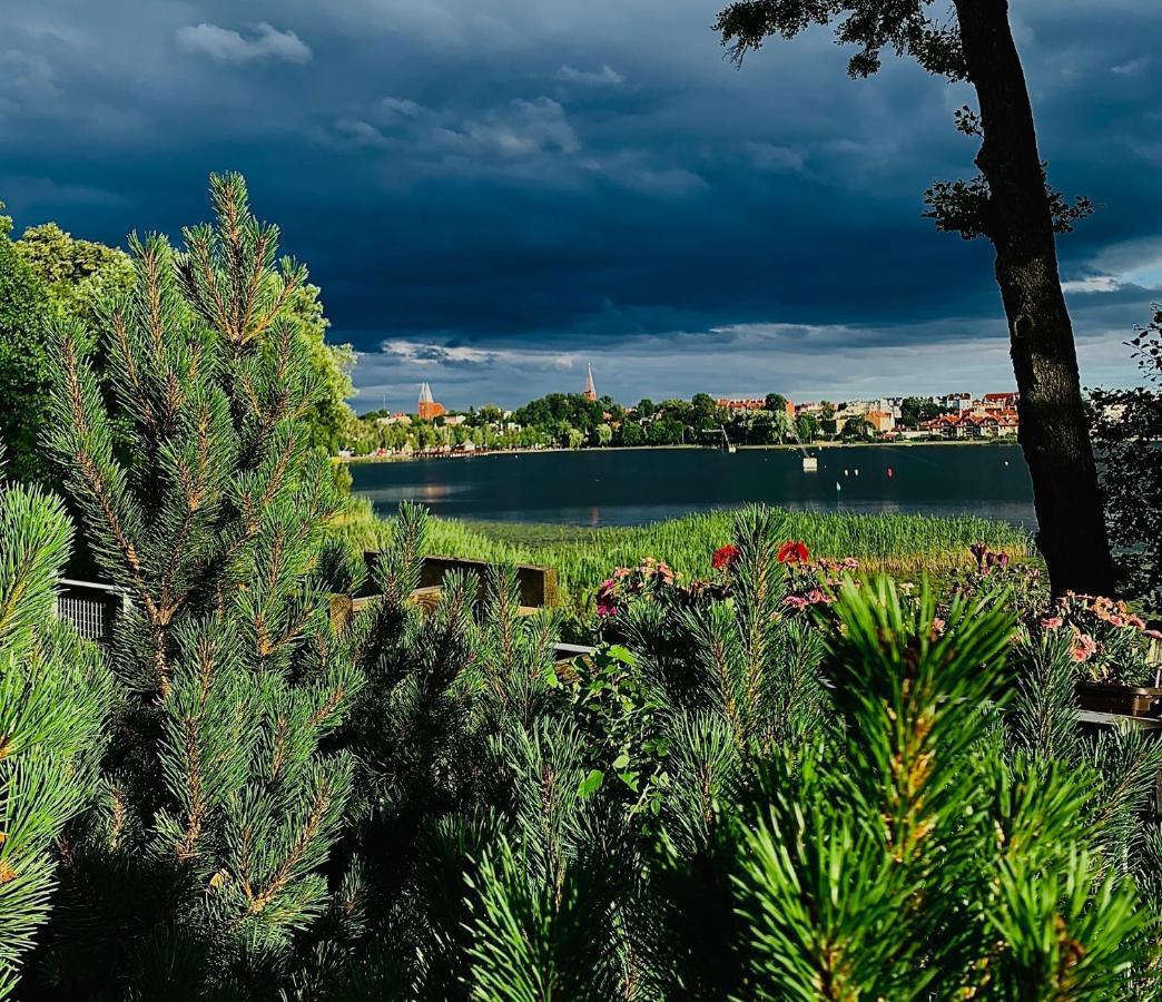Lake View Ostroda Luxury Apartment المظهر الخارجي الصورة