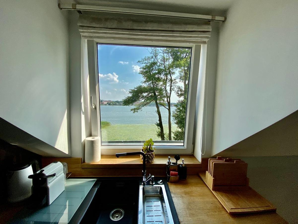 Lake View Ostroda Luxury Apartment المظهر الخارجي الصورة