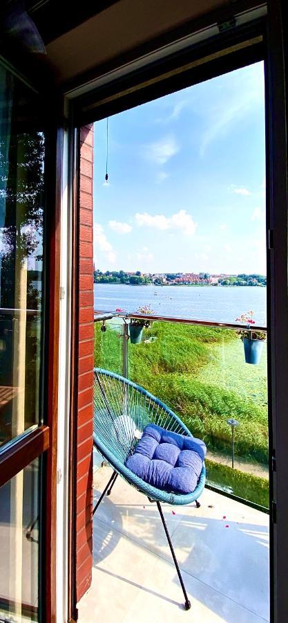 Lake View Ostroda Luxury Apartment المظهر الخارجي الصورة
